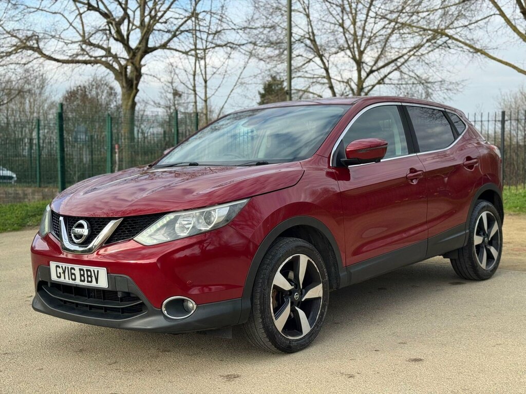 Nissan Qashqai 1.2 Dig-t N-connecta 2Wd Euro 6 Ss GY16BBV Red #2