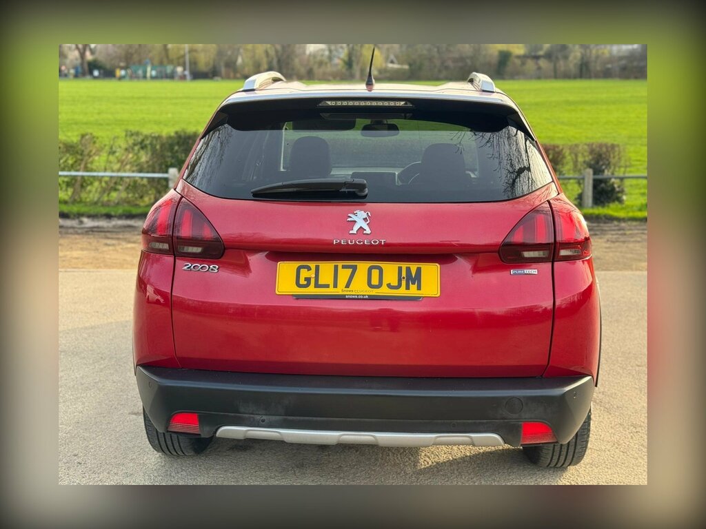 Peugeot 2008 1.2 Puretech Allure Euro 6 GL17OJM Red #6