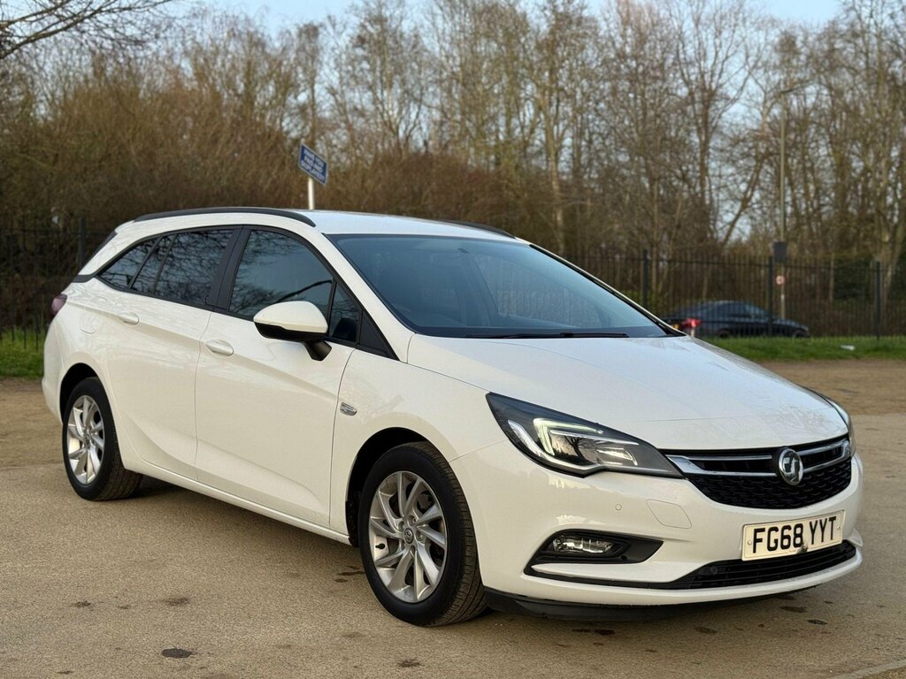 Vauxhall Astra 1.6 Cdti Ecotec Blueinjection Design Sports Tourer White