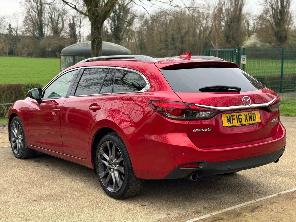 Mazda 6 2.2 Skyactiv-d Sport Nav Tourer Euro 6 Ss Red #3