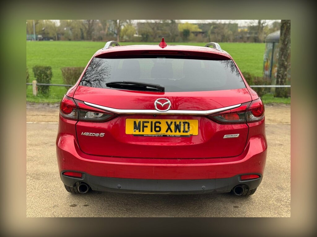 Mazda 6 2.2 Skyactiv-d Sport Nav Tourer Euro 6 Ss Red #6