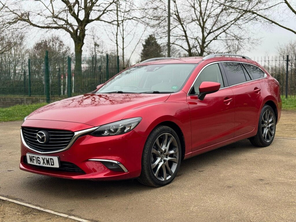 Mazda 6 2.2 Skyactiv-d Sport Nav Tourer Euro 6 Ss Red #2