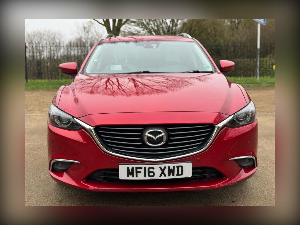 Mazda 6 2.2 Skyactiv-d Sport Nav Tourer Euro 6 Ss Red #5