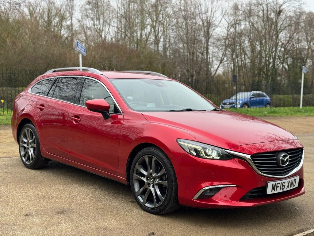 Mazda 6 2.2 Skyactiv-d Sport Nav Tourer Euro 6 Ss Red
