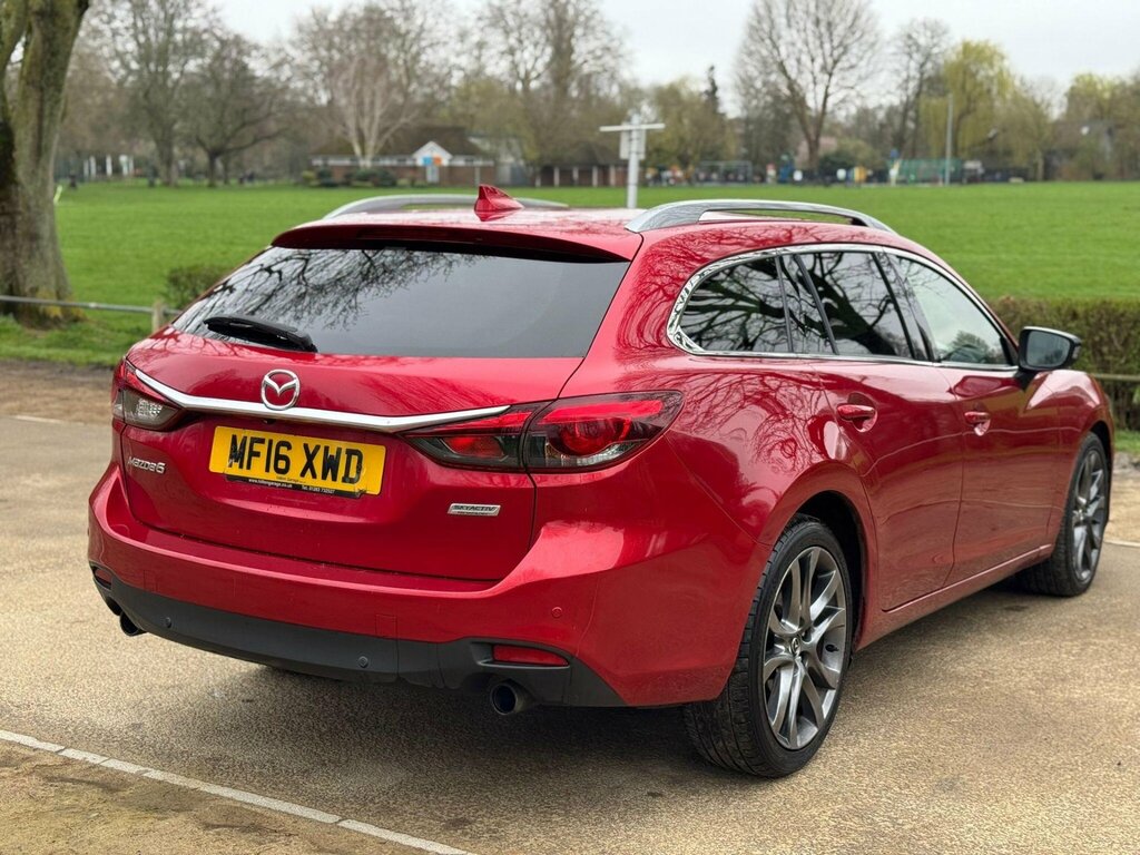 Mazda 6 2.2 Skyactiv-d Sport Nav Tourer Euro 6 Ss Red #4