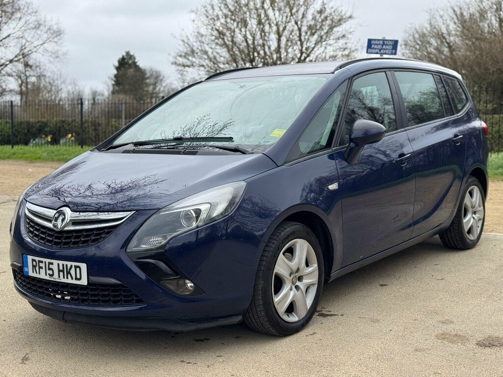 Vauxhall Zafira Tourer 1.4I Turbo Exclusiv Euro 6 RF15HKD Blue #2