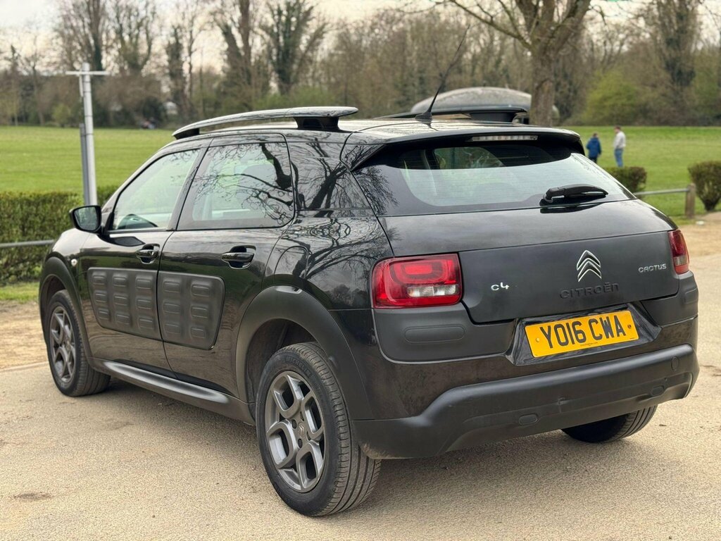 Citroen C4 Cactus 1.2 Puretech Feel Euro 6 Euro 6 YO16CWA Black #4
