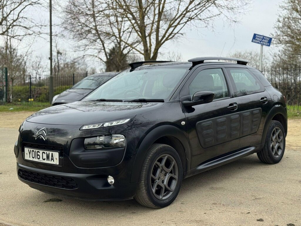 Citroen C4 Cactus 1.2 Puretech Feel Euro 6 Euro 6 YO16CWA Black #2