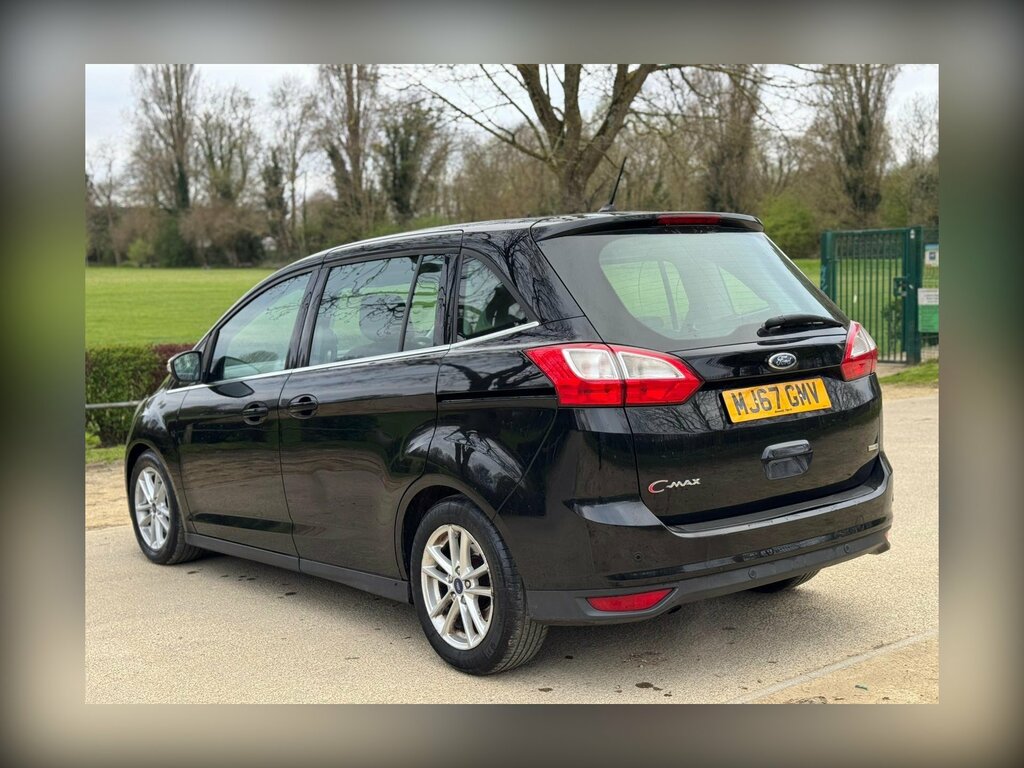 Ford Grand C-Max 1.0T Ecoboost Zetec Euro 6 Ss MJ67GMV Black #4