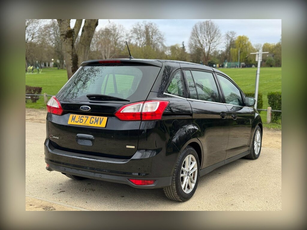 Ford Grand C-Max 1.0T Ecoboost Zetec Euro 6 Ss MJ67GMV Black #3