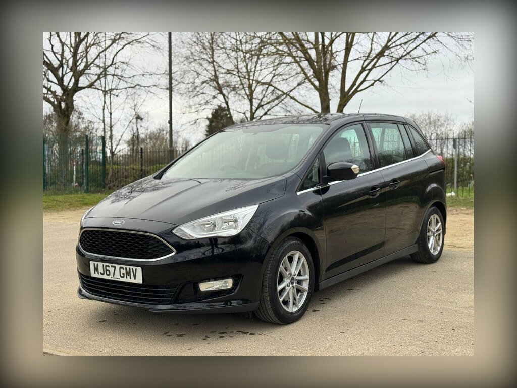 Ford Grand C-Max 1.0T Ecoboost Zetec Euro 6 Ss MJ67GMV Black #2