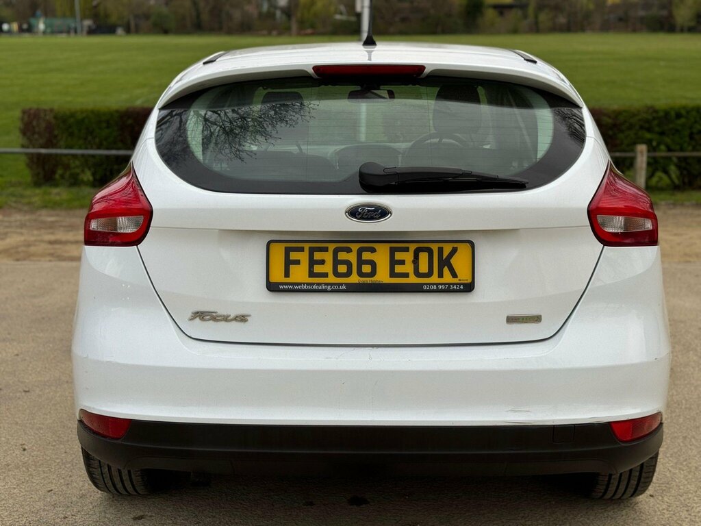 Ford Focus 1.0T Ecoboost 99G Style Euro 6 Ss FE66EOK White #6