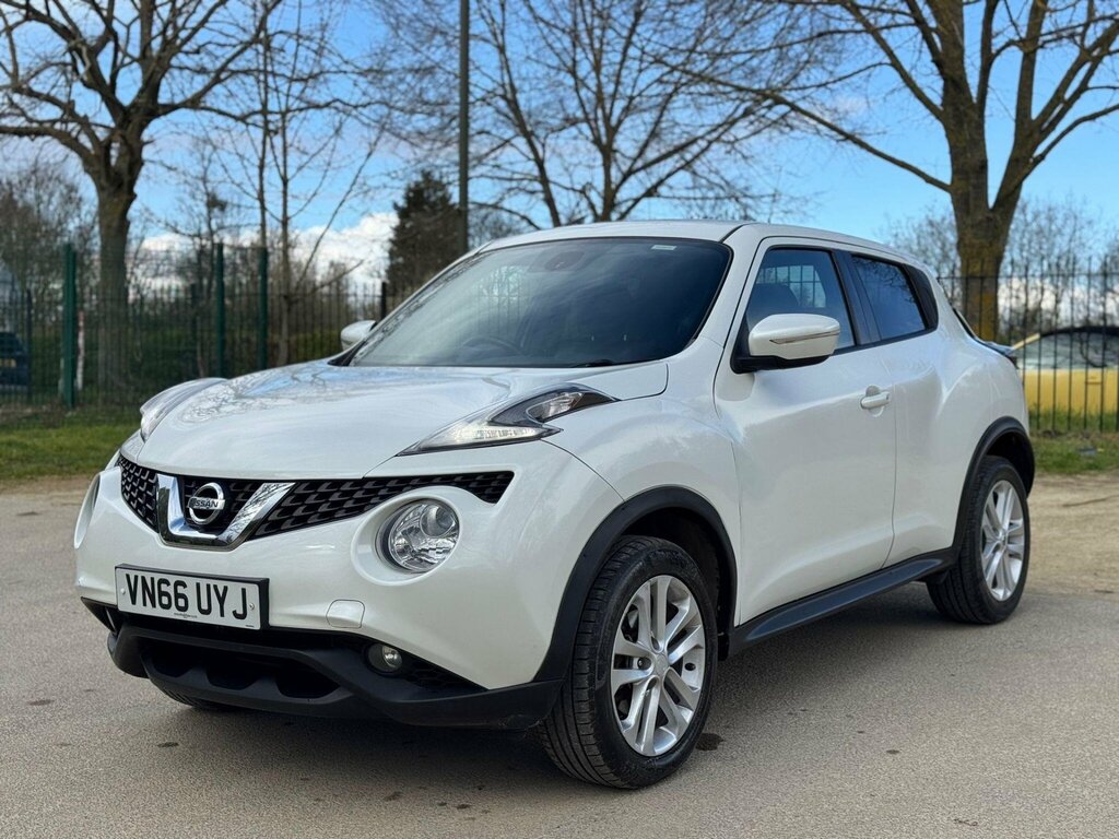 Nissan Juke 1.5 Dci N-connecta Euro 6 Ss VN66UYJ White #2