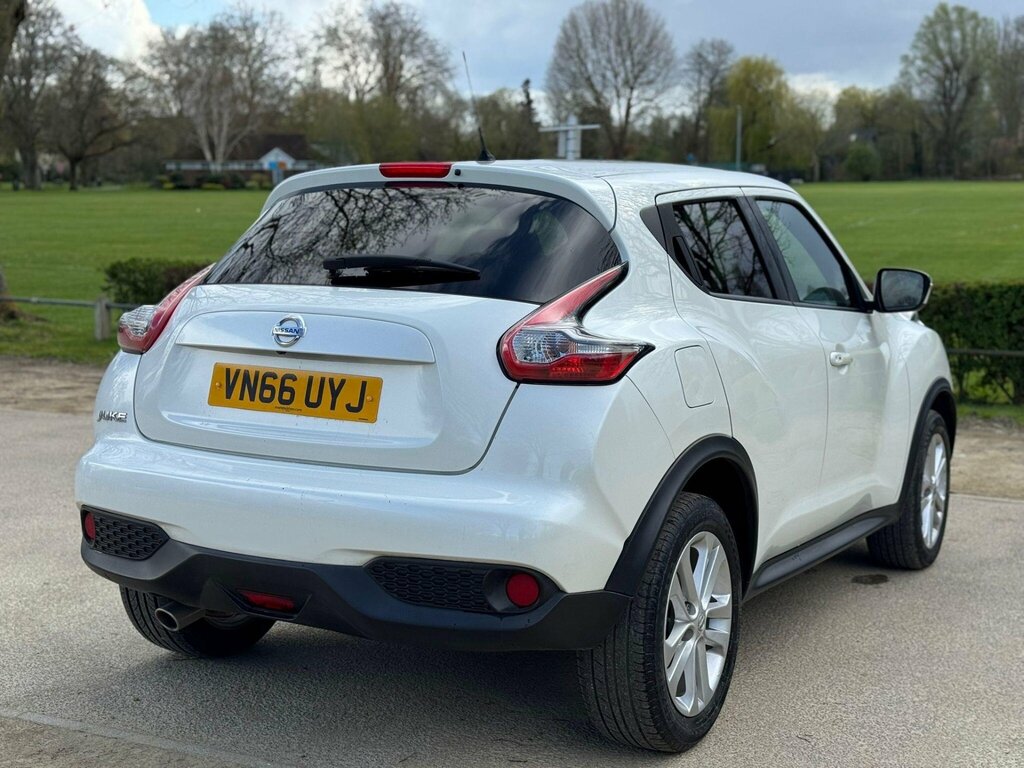Nissan Juke 1.5 Dci N-connecta Euro 6 Ss VN66UYJ White #3