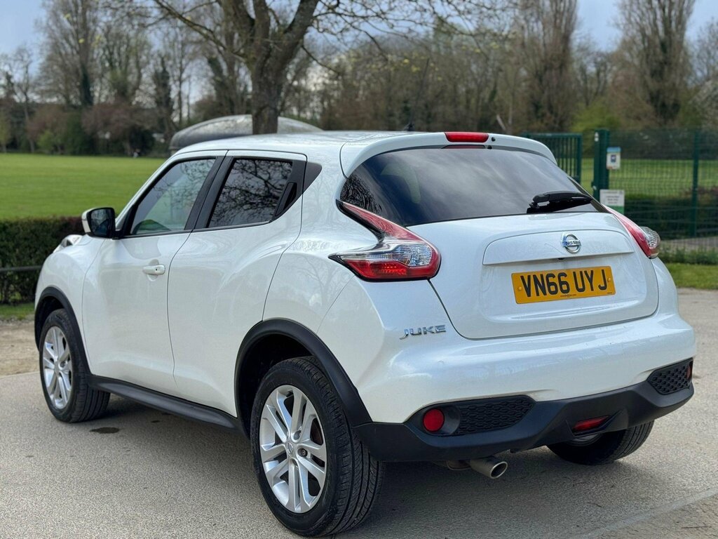 Nissan Juke 1.5 Dci N-connecta Euro 6 Ss VN66UYJ White #4