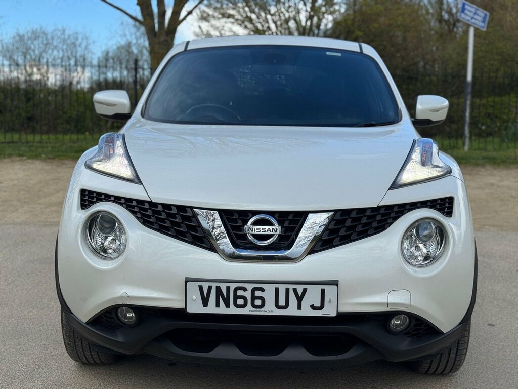 Nissan Juke 1.5 Dci N-connecta Euro 6 Ss VN66UYJ White #5