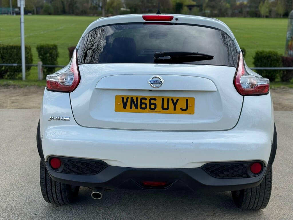 Nissan Juke 1.5 Dci N-connecta Euro 6 Ss VN66UYJ White #6