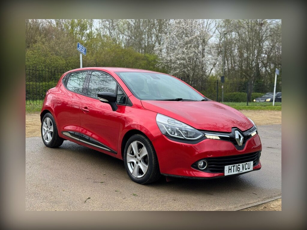 Renault Clio 1.2 16V Dynamique Nav Euro 6 Red