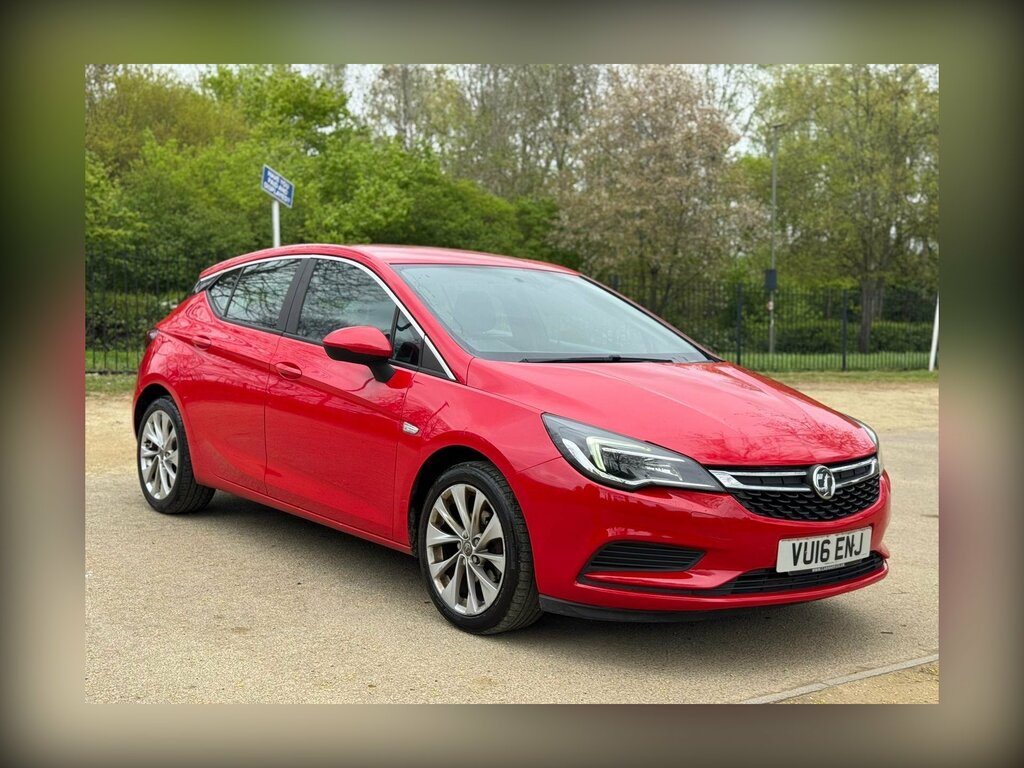 Vauxhall Astra 1.4I Tech Line Euro 6 Red