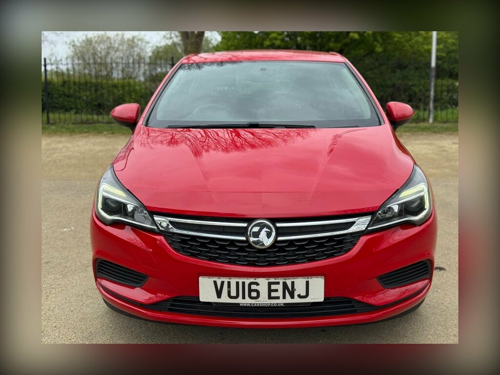 Vauxhall Astra 1.4I Tech Line Euro 6 VU16ENJ Red #5