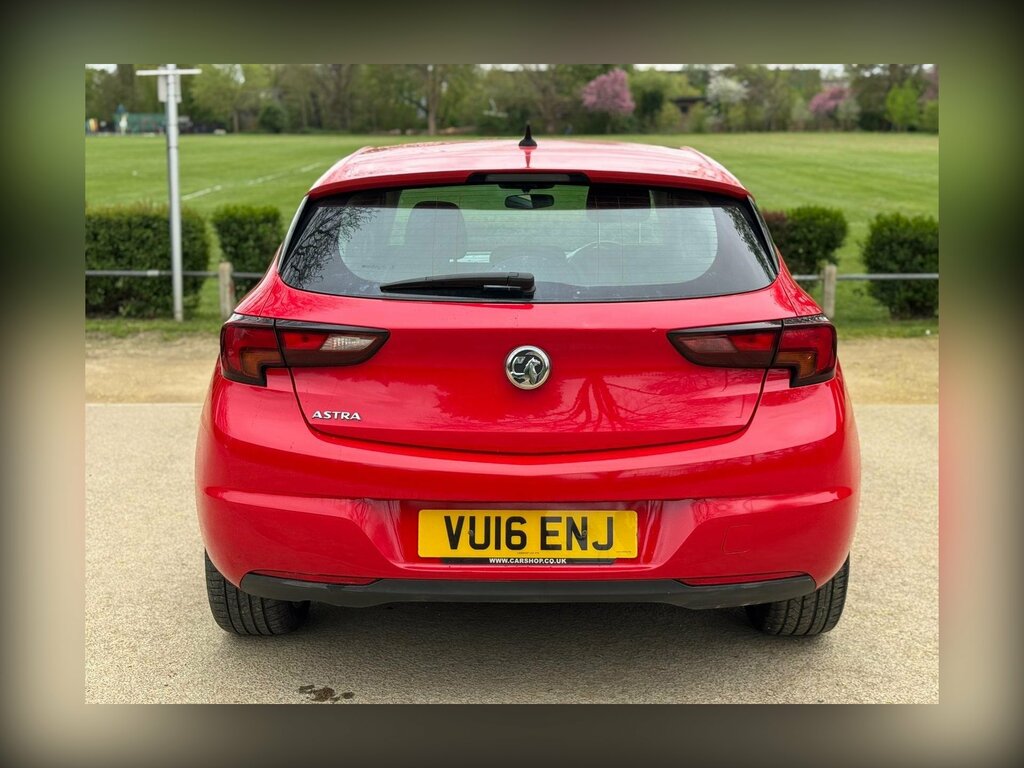 Vauxhall Astra 1.4I Tech Line Euro 6 VU16ENJ Red #6