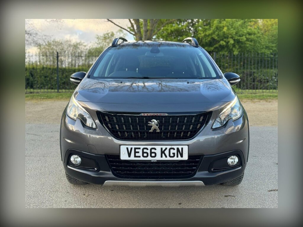 Peugeot 2008 1.2 Puretech Gt Line Euro 6 Ss VE66KGN Grey #5