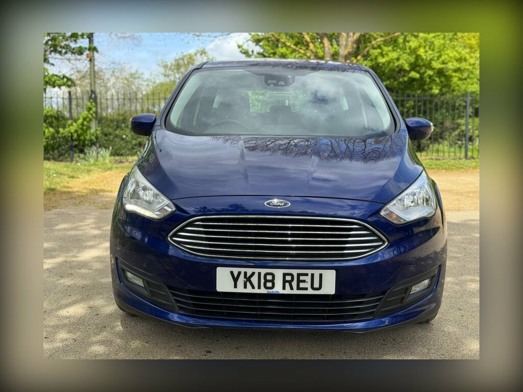 Ford C-Max 1.0T Ecoboost Titanium Euro 6 Ss YK18REU Blue #5