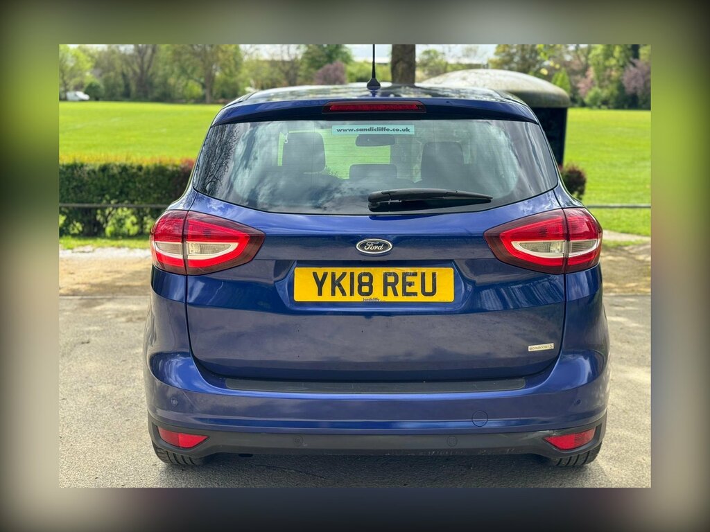 Ford C-Max 1.0T Ecoboost Titanium Euro 6 Ss YK18REU Blue #6