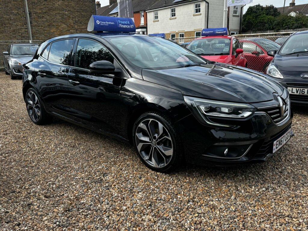 Renault Megane 1.2 Tce Signature Nav Euro 6 Ss EN67GGX Black #5