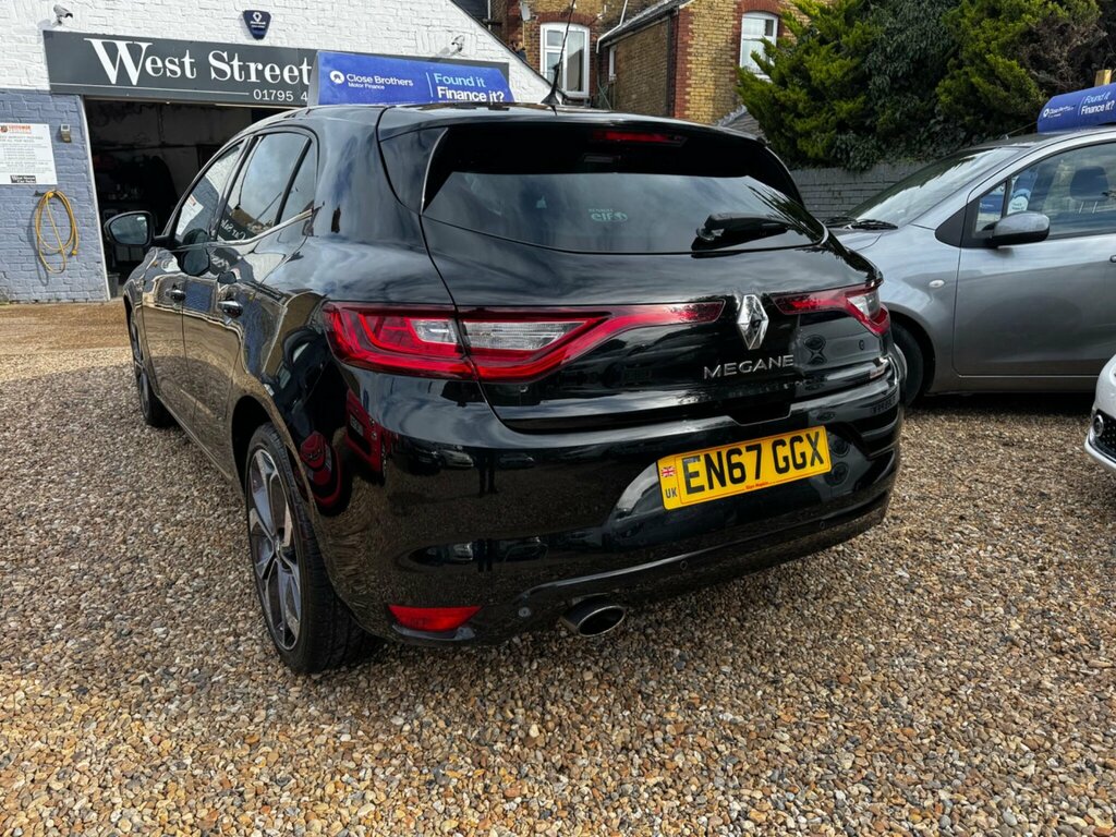 Renault Megane 1.2 Tce Signature Nav Euro 6 Ss EN67GGX Black #4
