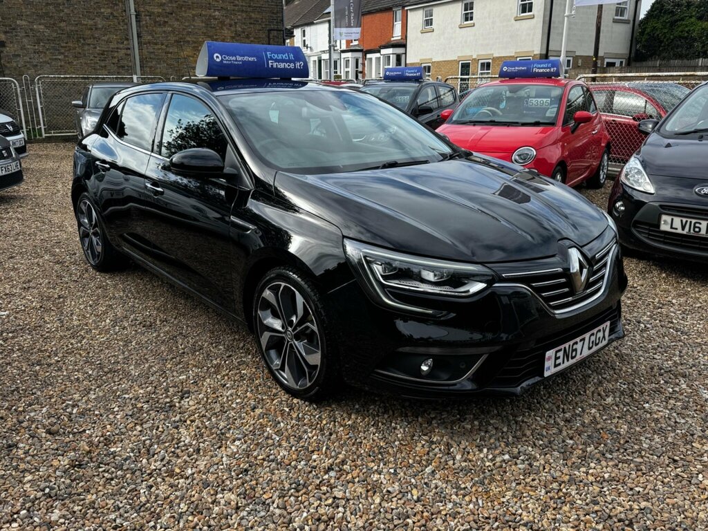 Renault Megane 1.2 Tce Signature Nav Euro 6 Ss EN67GGX Black #6