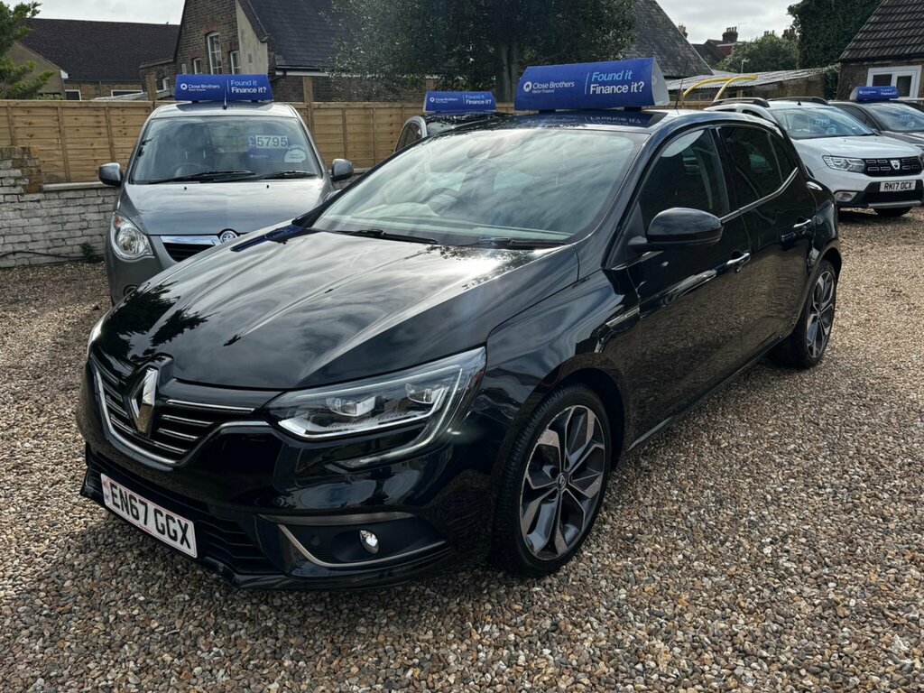 Renault Megane 1.2 Tce Signature Nav Euro 6 Ss EN67GGX Black #3