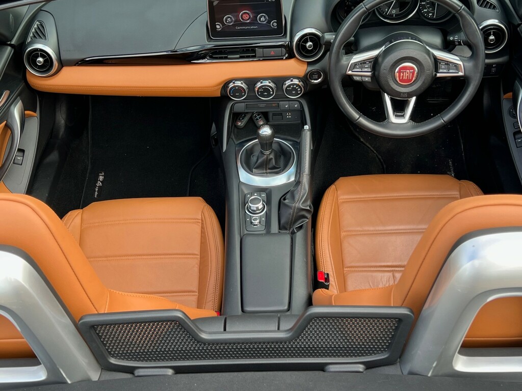 Fiat 124 Spider 1.4 Multiair Lusso Convertible Euro 6 Brown #5