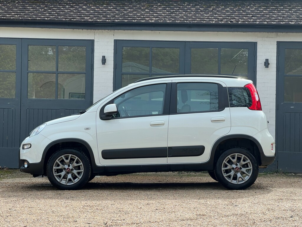 Fiat Panda 0.9 Twinair 4X4 Hatchback Euro 6 YK19EWZ White #4