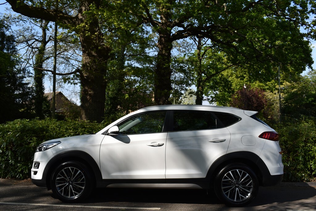 Hyundai Tucson 1.6 L T-gdi Premium N60DFM White #6