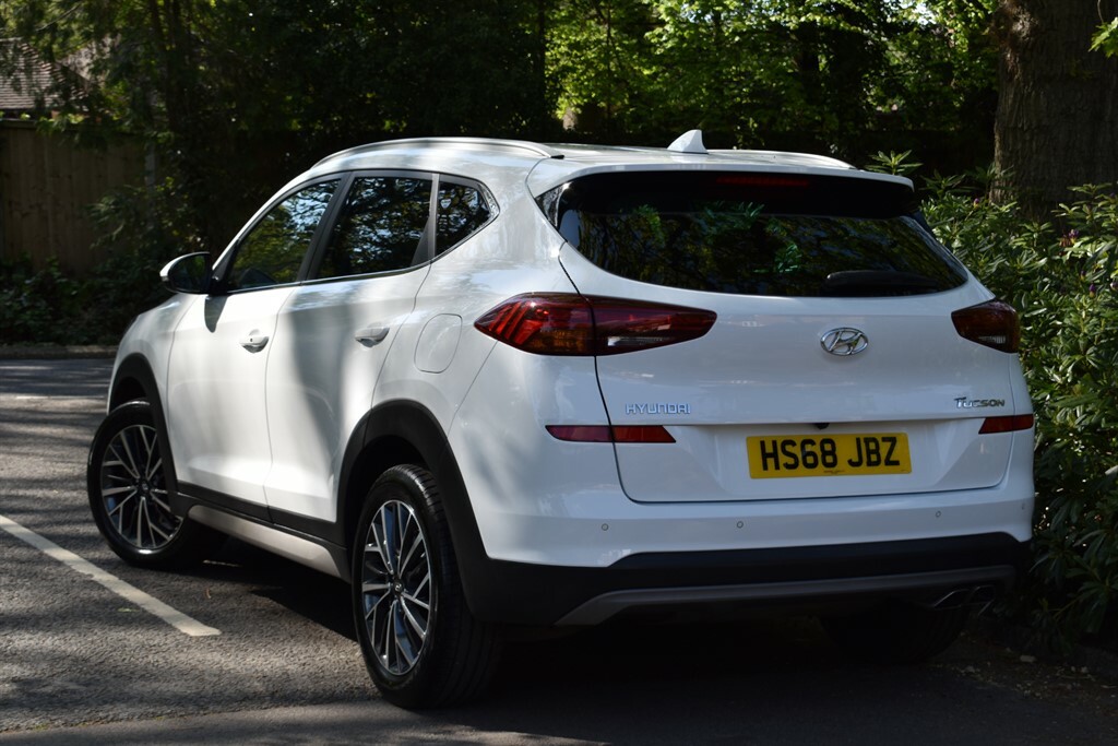 Hyundai Tucson 1.6 L T-gdi Premium N60DFM White #4