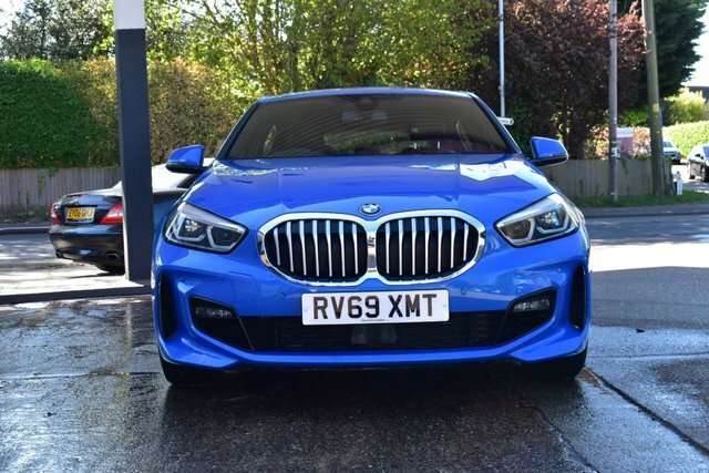 BMW 1 Series 1.5 118I M Sport Hatchback Dct Euro 6 RV69XMT Blue #2