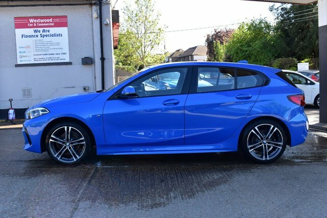BMW 1 Series 1.5 118I M Sport Hatchback Dct Euro 6 RV69XMT Blue #4