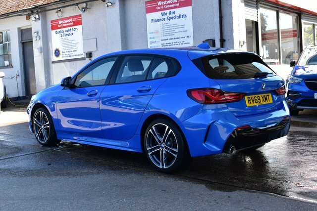 BMW 1 Series 1.5 118I M Sport Hatchback Dct Euro 6 RV69XMT Blue #5