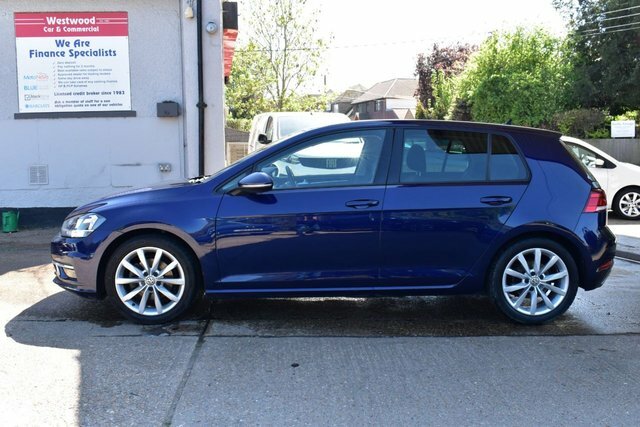 Volkswagen Golf 1.5 Tsi Evo Gpf Gt Hatchback Dsg Euro 6 KS68FBU Blue #4