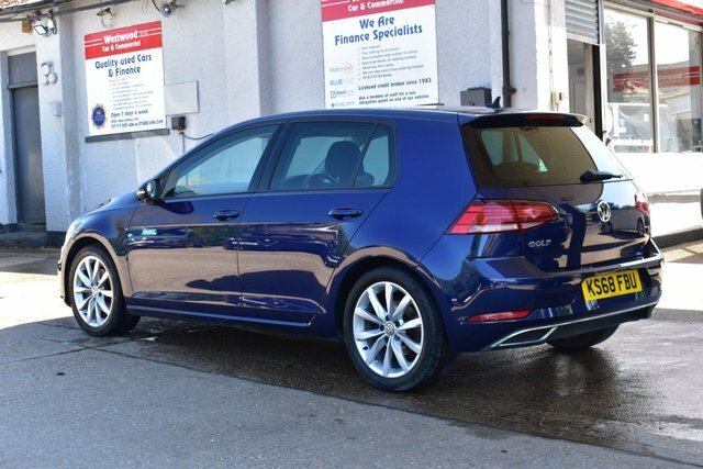 Volkswagen Golf 1.5 Tsi Evo Gpf Gt Hatchback Dsg Euro 6 KS68FBU Blue #5