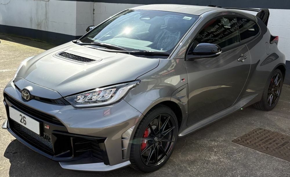 Toyota Yaris Hatchback  Grey #4