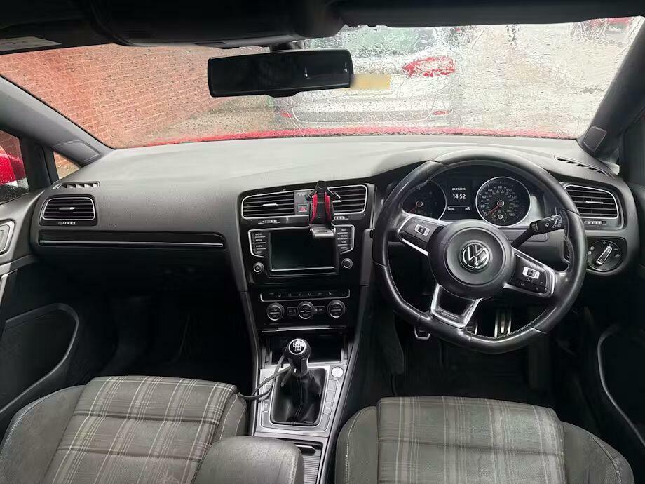 Volkswagen Golf 2.0 Tdi Bluemotion Tech Gtd Euro 6 Ss HA11XES Red #5