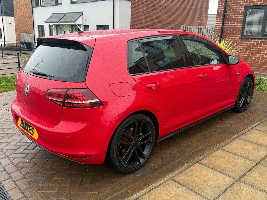 Volkswagen Golf 2.0 Tdi Bluemotion Tech Gtd Euro 6 Ss HA11XES Red #4