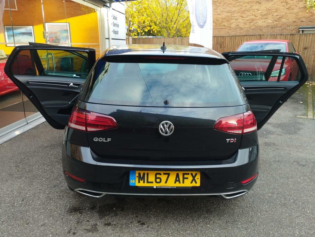 Volkswagen Golf 1.6 Tdi Gt Euro 6 Ss ML67AFX Black #6