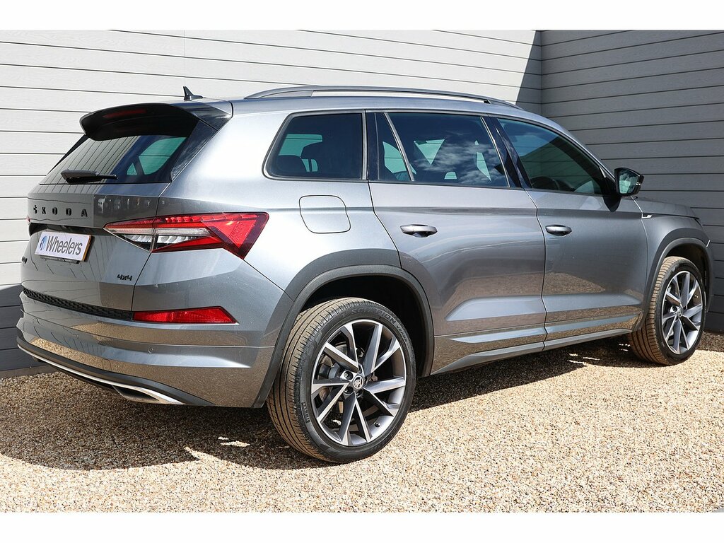 Skoda Kodiaq Tdi Sportline MK71UKF Grey #3
