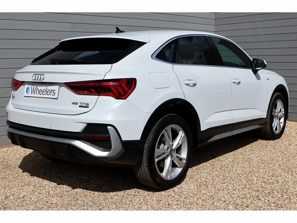 Audi Q3 Tfsi S Line DC69TRZ White #3