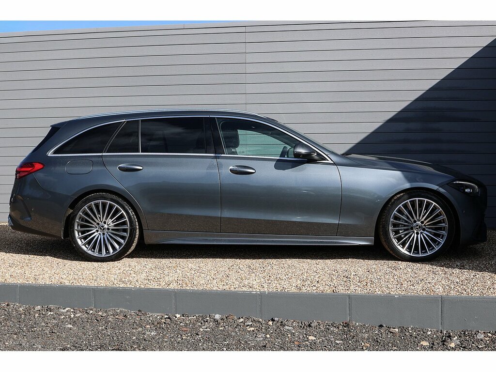 Mercedes-Benz C Class C200h Mhev Amg Line YX22KFZ Grey #6