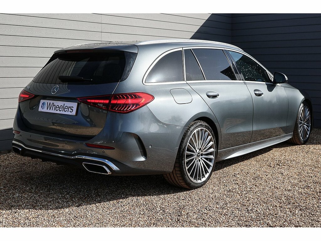 Mercedes-Benz C Class C200h Mhev Amg Line YX22KFZ Grey #3