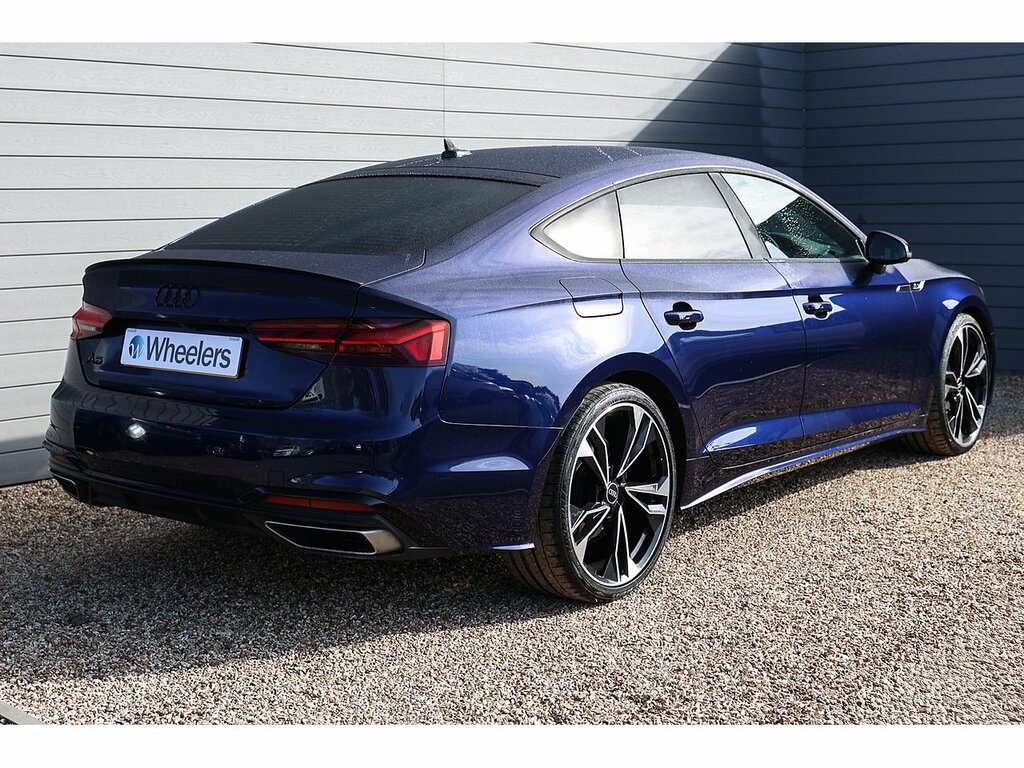 Audi A5 Tfsi Black Edition DE72HKW Blue #3